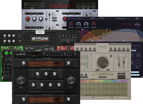 United United Plugins Destruction Bundle plugin interface on sale at Plugin Boutique, 87% off until Aug 31
